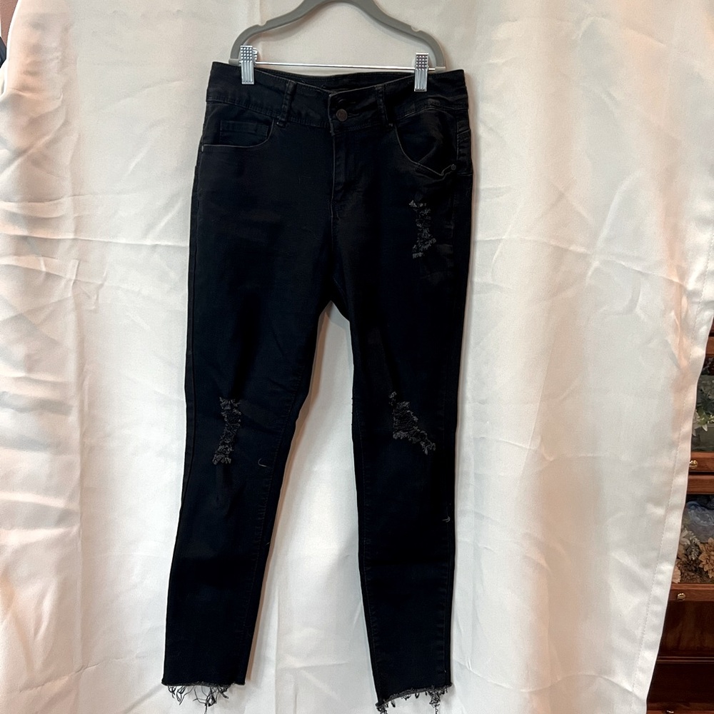 Tala Black Denim Skinny Jeans (6)